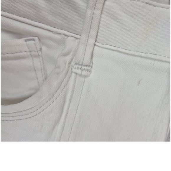 Wit & Wisdom White Cotton Blend Pants Elast Waistband Tapered Ankle Sz 16W - Picture 7 of 8